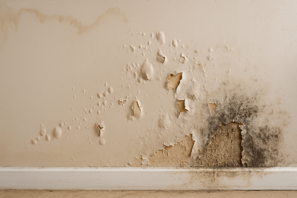 drywall water damage repair